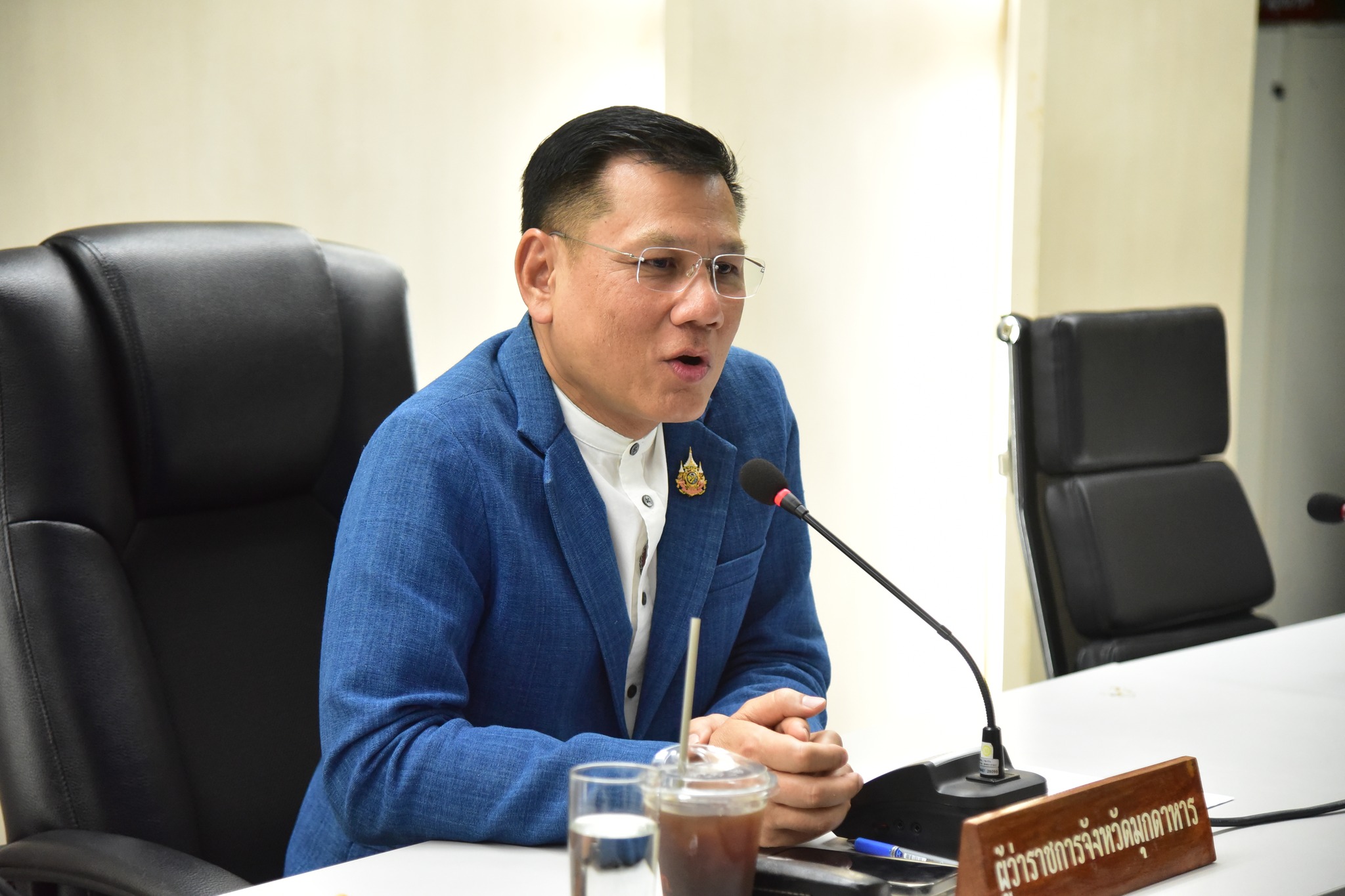 ผู้ว่าฯ มุกดาหาร พบเครือข่ายสื่อมวลชน เนื่องในวันนักข่าว 5 มีนาคม ย้ำสื่อคือหุ้นส่วนการพัฒนา