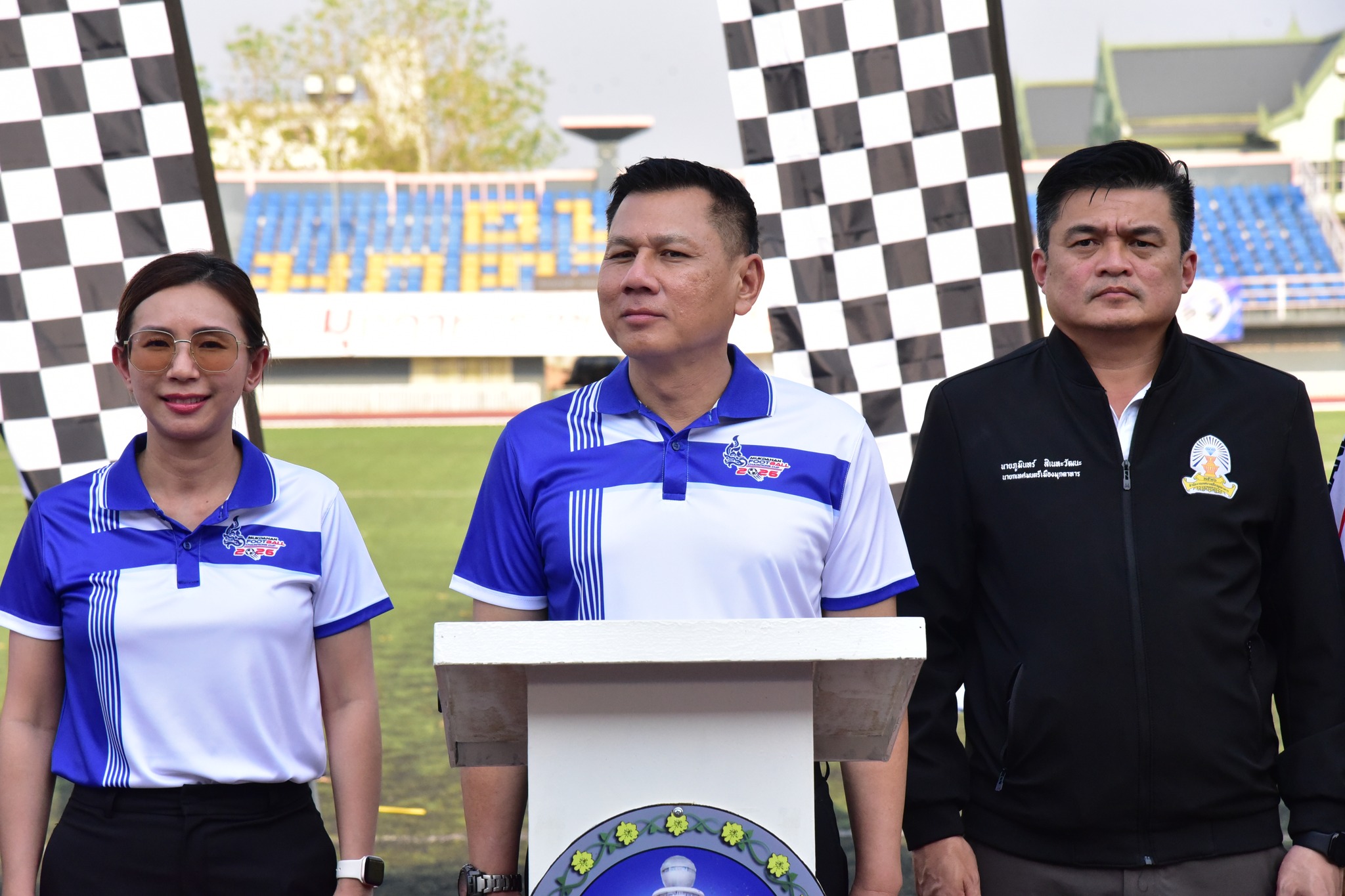 จังหวัดมุกดาหารเปิดฉาก "มุกดาหารแชมเปียนส์คัพ 2026" ยิ่งใหญ่ มุ่งใช้กีฬาเชื่อมความสามัคคีและพัฒนาจังหวัด